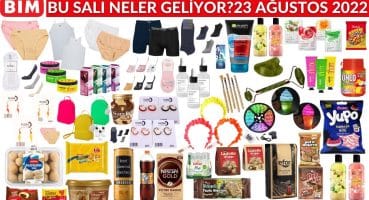 BİM BU SALI | BİM 23 AĞUSTOS 2022 | BİM İNDİRİMLERİ | CİLT BAKIM VE ABUR CUBUR | Bim Aktüel Ürünleri