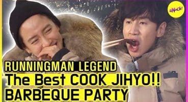 [RUNNINGMAN THE LEGEND] JIHYO, The Best COOK!! BBQ PARTY😍😍 (ENG SUB)