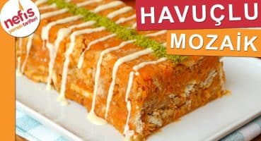 AŞIRI KOLAY Havuçlu Mozaik Pasta Tarifi – Nefis Yemek Tarifleri Yemek Tarifi
