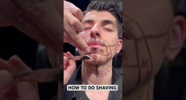 How to do shaving ? 🪒 Sakal tıraşı nasıl yapılır ? #kadiralkan #shorts #shave #tuttorial