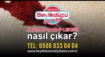 Halıdan Şarap Lekesi Nasıl Çıkar