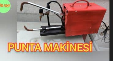 Punta Makinesi Nasıl Yapılır-Mikrodalga Fırın Trafosundan Punta Makinesi Yapımı-Pil Punta Makinesi.