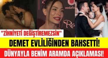 Demet Özdemir’den “Dünyayla Benim Aramda” açıklaması! Oğuzhan Koç ile evliliklerini ilk kez anlattı! Magazin Haberi