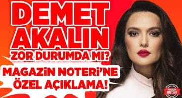 Demet Akalın Zor Durumda mı? Ali Eyüboğlu’na Öyle Bir Açıklamada Bulundu ki! | Magazin Noteri Magazin Haberleri