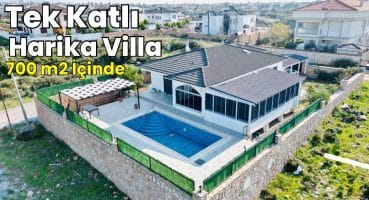 Tek Katlı Muhteşem Villa 700 m2 Arsa İçinde Fırsat Ev Turu E-566 Satılık Arsa