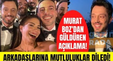 Murat Boz Demet Özdemir ve Oğuzhan Koç’un düğününde yeni projelerinden bahsetti! Magazin Haberi