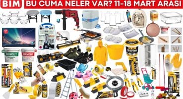 BU CUMA BİM’DE |✅ 11-18 MART 2022 ARASI GEÇERLİ | MUTFAK VE HIRDAVAT ÜRÜNLERİ