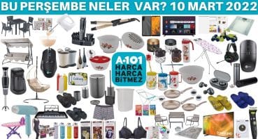 BU PERŞEMBE A101’DE NELER VAR?⏩ | [ 10-17 MART 2022 ARASI GEÇERLİ ] | A101 Aktüel Ürünleri