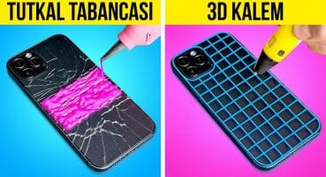 TUTKAL TABANCASI VE 3D KALEM İLE HER DURUMA UYGUN DAHİYANE TÜYOLAR!