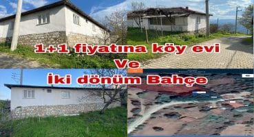 Sahibinden 345 m2 arsa içinde köy evi ve 2 dönüm bahçe satılıktır/Ev ile bahçe arası 40 metre Satılık Arsa