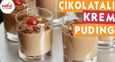 Çikolatalı Krem Puding – Sütlü Tatlı Tarifi – Nefis Yemek Tarifleri Yemek Tarifi