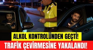 Hasancan Kaya lüks otomobili ile trafik çevirmesine yakalandı! Alkol kontrolünden geçti! Magazin Haberi