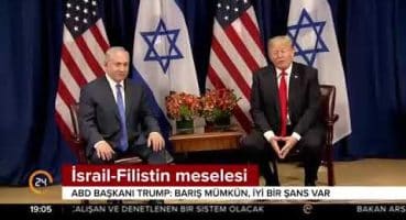 Trump, İsrail-Filistin meselesi hakkında açıklama yaptı: Barış için bir şans var