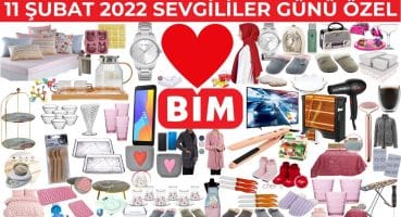 RESMİ KATALOG | BİM 11 ŞUBAT 2022 | 💓SEVGİLİLER GÜNÜ ÖZEL | BİM İNDİRİM | Bim Aktüel Ürünleri