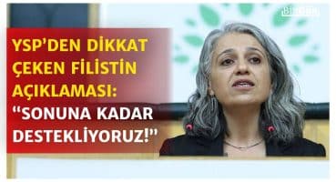 YSP’den Filistin hakkında ilk açıklama! “Direnişi sonuna kadar destekliyoruz ama her mücadele…”