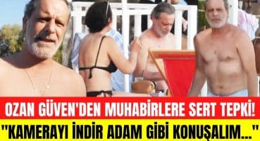 Ozan Güven yine muhabirlerle tartıştı! “Kamerayı indir, adam gibi konuşalım!” Magazin Haberi