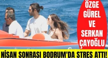 Özge Gürel ve Serkan Çayoğlu çifti nişan sonrası tatile çıktı! Sürat teknesi ile yolculuk ettiler! Magazin Haberi