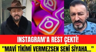 Mustafa Topaloğlu Instagram’a resti çekti! “Mavi tikimi vermezsen seni siyaha boyarım…” Magazin Haberi
