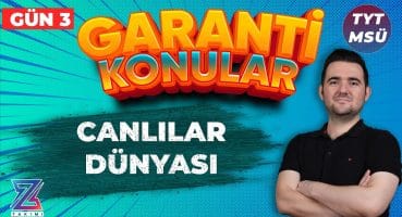 6 GÜNDE TYT-MSÜ FKB GARANTİ KONULAR KAMPI | BİYOLOJİ 3. GÜN Bakım
