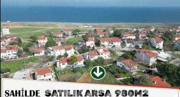 Balıkesir Deniz kent de Sahilde Plaja Yakın Satılık Arsa 980m2 Satılık Arsa
