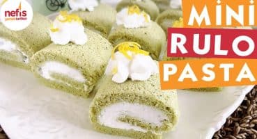 Ispanaklı Mini Rulo Pasta – Pasta Tarifleri – Nefis Yemek Tarifleri Yemek Tarifi