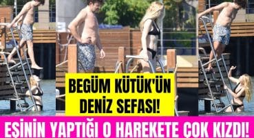 Begüm Kütük eşi Erdil Yaşaroğlu’nun yaptığı ayak şakasına çok sinirlendi! Magazin Haberi