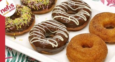 Tek Ölçüden 25 Adet Donut 🍩 Hazırlarından Daha Güzel Tam Ölçülü Donut Tarifi 😍