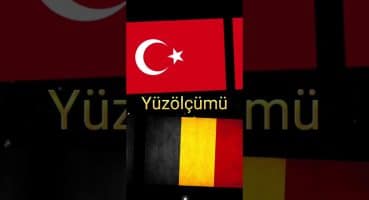Türkiye vs Belçika Karșılaștırma #shorts #keşfet #türkiye