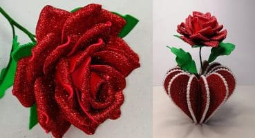 Sıfırdan Gül Yapmak – Gül Kalıbı Nasıl Çıkarılır? Evadan Gül Nasıl Yapılır? / DIY Rose Flower Making