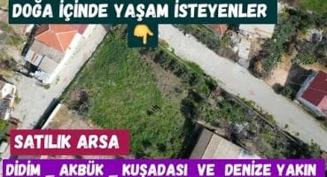 Egede Köyde Yaşamak İsteyen İçin Arsa, Didim, Kuşadası, Akbüke ve Denize Yakın Satılık Arsa #didim Satılık Arsa