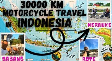 30000 KM Motorcycle Adventure in Indonesia – A Tale of Thrills, Beauty, and Cultural Wonder!