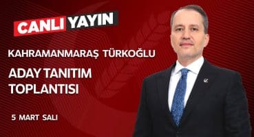 KahramanMaraş Türkoğlu  Aday Tanıtım Toplantısı Fragman İzle
