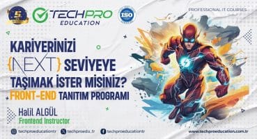 Front-End Tanıtım Programı | TechPro Education Fragman İzle