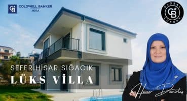 Seferihisar Sığacık Satılık Villa Girlen Lüks Dubleks Müstakil Havuzlu Yerden Isıtma Satılık Arsa