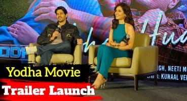 Yodha Movie Trailer Launch and Music in Chandigarh | Sidharth and Raashi Khanna Spotted Chandigarh Fragman izle