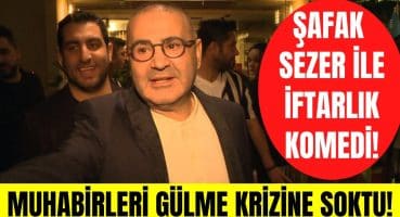 Şafak Sezer ile iftarlık komedi! Şafak Sezer esprileriyle muhabirleri gülmek krizine soktu! Magazin Haberi