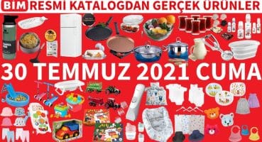 🍽 MUTFAK VE BEBEK ÜRÜNLERİ👶 BU CUMA BİM’DE | 30 Temmuz Bim Aktüel Kataloğu