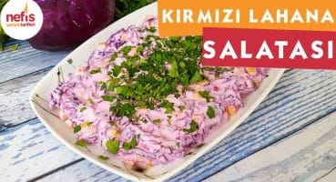 Kırmızı Lahana Salatası – Salata Tarifleri – Nefis Yemek Tarifleri Yemek Tarifi