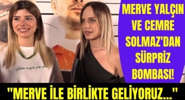 Cemre Solmaz ve Merve Yalçın takipçilerine sürprizlerini böyle duyurdu! Magazin Haberi