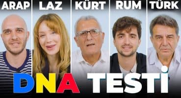 DNA TESTİ  SONUCU! (Türk, Kürt, Laz Rum, Arap)