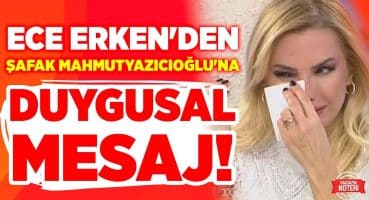DUYGULANDIRAN PAYLAŞIM! Ece Erken’den Eşi Şafak Mahmuyazıcıoğlu’na AĞLATAN Mesaj! | Magazin Noteri Magazin Haberleri