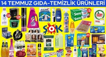 ŞOK MARKET AKTÜEL | ŞOKTA BU HAFTA NELER VAR | GIDA TEMİZLİK ÜRÜNLERİ | ŞOK 14 TEMMUZ | Şok İndirim