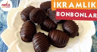3 Malzemeli İkramlık Bonbonlar – Çikolatalı tarifler – Nefis Yemek Tarifleri Yemek Tarifi