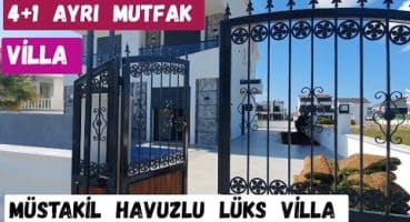 Müstakil Havuzlu Villa, Didim’de Satılık Villa, Denize Yakın Satılık Villa, Havuzlu Bahçeli Villa Satılık Arsa