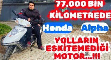 Honda Spacy Alpha  | Motosiklet Tanıtımı ve İnceleme Videosu Fragman İzle