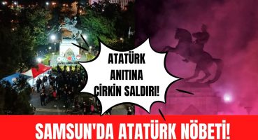 Samsun’da Atatürk anıtına yapılan çirkin saldırıya tepkiler çığ gibi büyüyor! Magazin Haberi