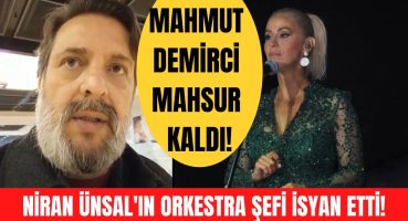 Niran Ünsal’ın orkestra şefi Almanya’da mahsur kaldı! Mahmut Demirci isyan etti! Magazin Haberi