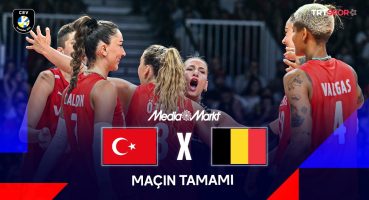 ÇEYREK FİNALDEYİZ! | Türkiye 🆚 Belçika “Maçın Tamamı” TRT Spor Yıldız x MediaMarkt