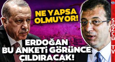 İlk Defa Ortaya Çıkan Ekrem İmamoğlu Anketi! Fark Yüzde 8! Erdoğan Ne Yapsa Olmuyor