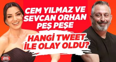 HER TWEETİ İLE OLAY! Cem Yılmaz Ve Sevcan Orhan Peş Peşe Hangi Tweeti  İle OLAY Oldu? İŞTE DETAYLAR! Magazin Haberleri